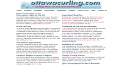 Desktop Screenshot of ottawacurling.com